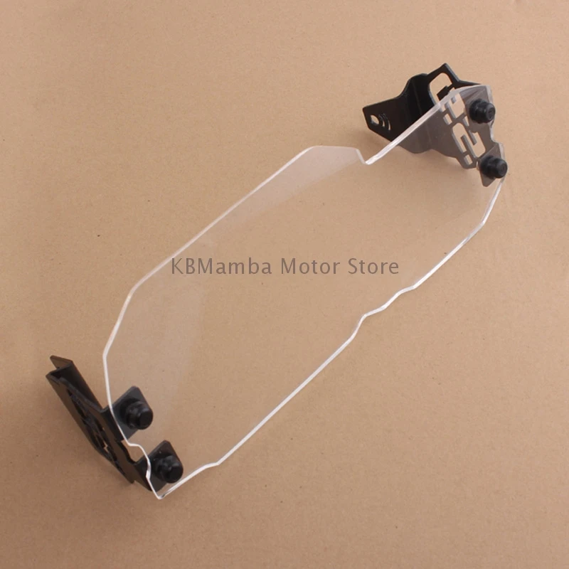 Мотоцикл ясно головной светильник гвардии Крышка Прозрачная линза лампа