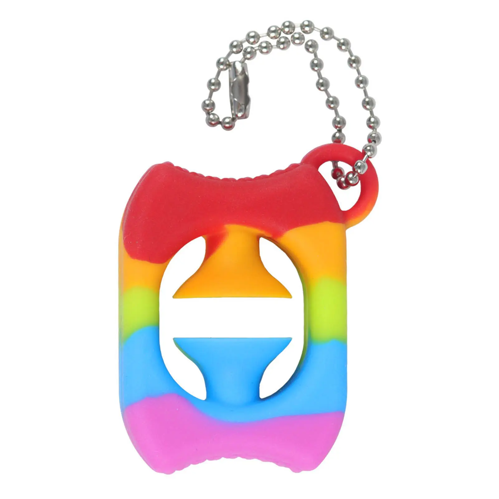 

Радужные силиконовые сжимаемые игрушки, ручной захват, кольцо, антистрессовая игрушка на палец для взрослых и детей, подвесной товар