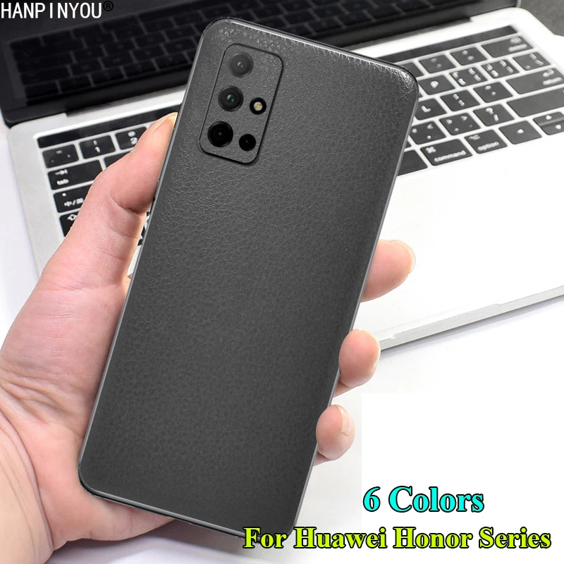 Для Huawei Honor View30 V40 V30 30S 30 20 20i 10 10i 9X Play 4 4T 3 3e Pro задняя матовая наклейка из