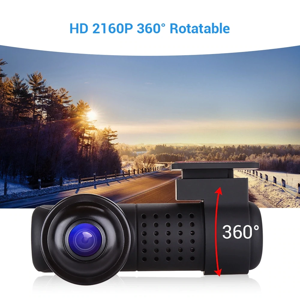 

360 Panorama Car driving recorder 3D Surround View Monitoring System Dual Lens 24H Parking monitoring Infrared night vision DVR