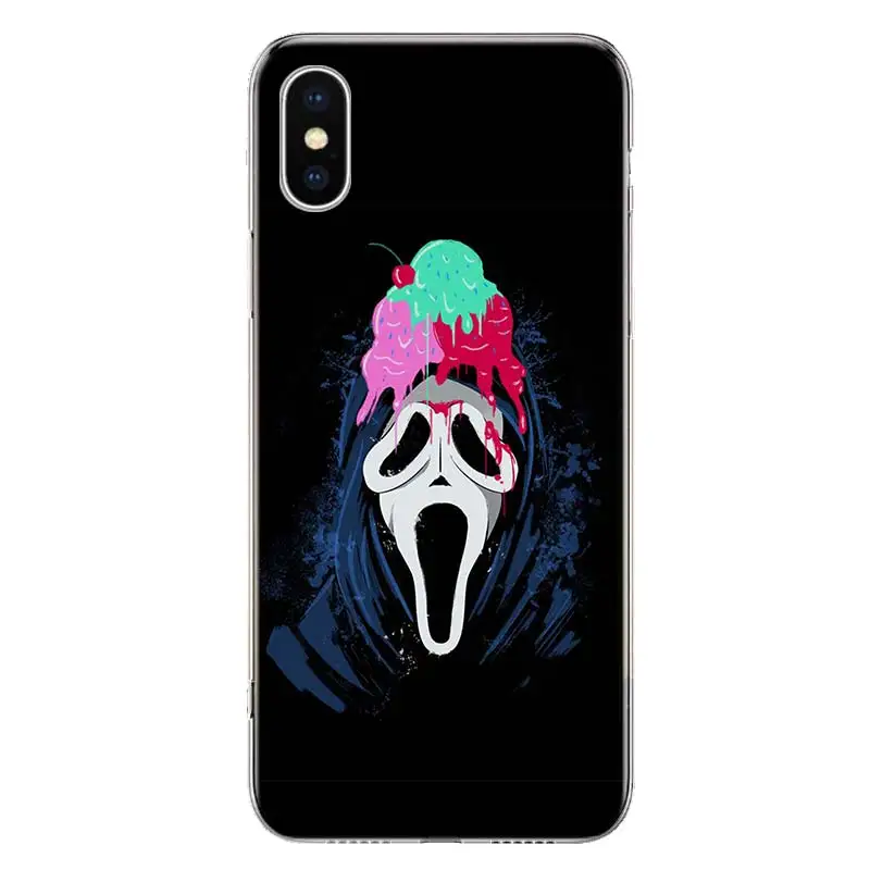 Ghostface Scream Phone Case For Apple iphone 14 13 12 11 Pro Max SE 2020 X XS XR 7 8 6 6S Plus Soft Cover Coque Fundas