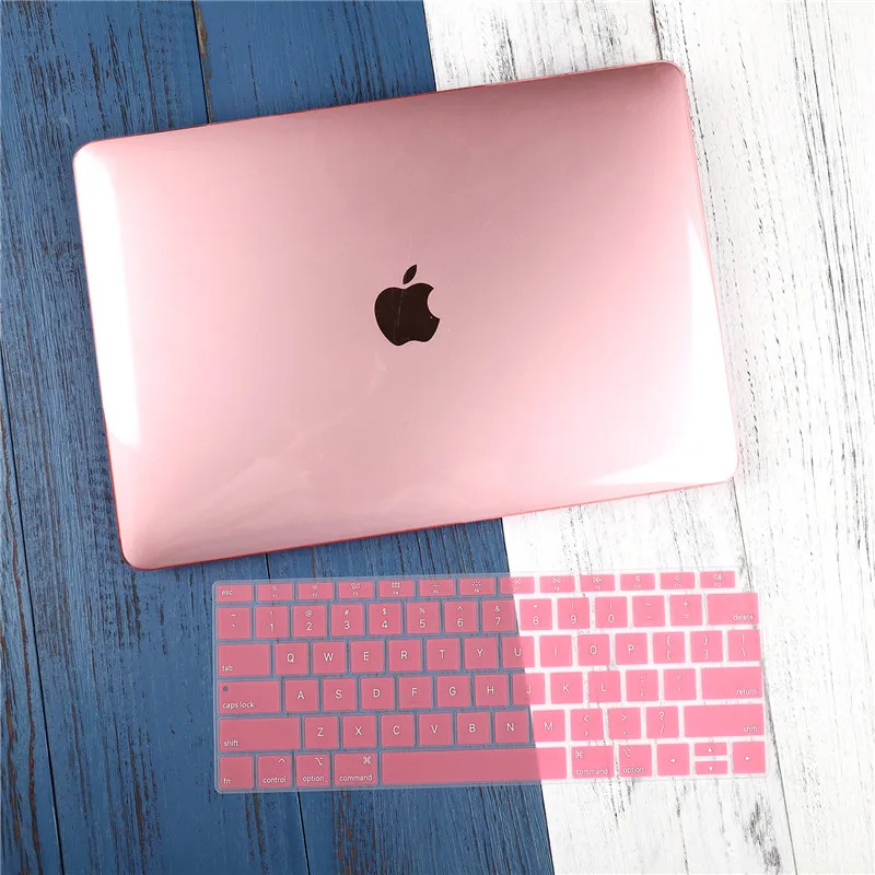 Прозрачный жесткий чехол для Macbook Air Pro Retina 11 12 13 15 16 нового дюймов 2020 A2338 A2337 M1