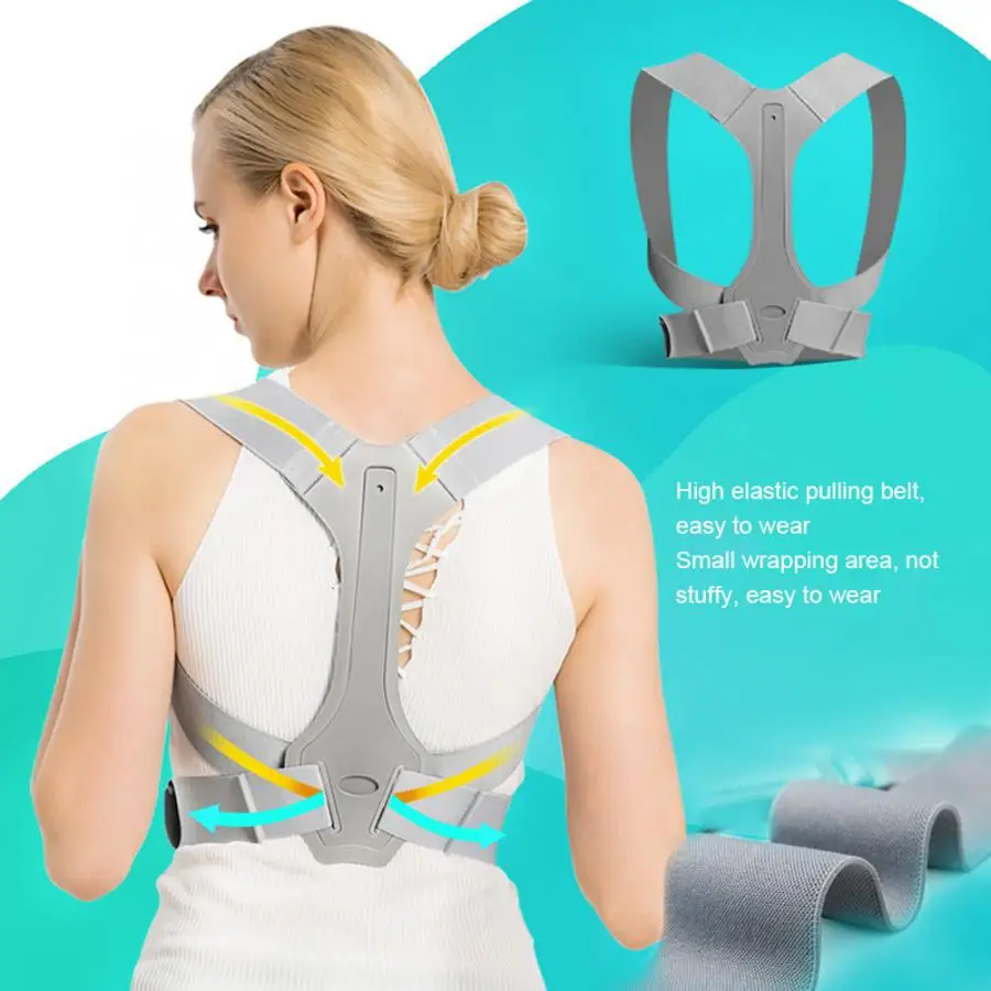 Терапия Корректор осанки для взрослых фиксация спины позвоночника поддержка