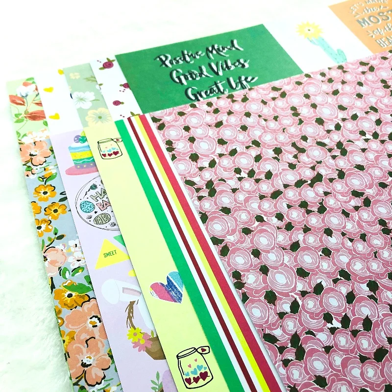 

Creativity 12 inch10 Sheets 180gsm Essential CraftPaper Scrapbooking Material Easter Decor Cardmaking Double Sided Printed Dies