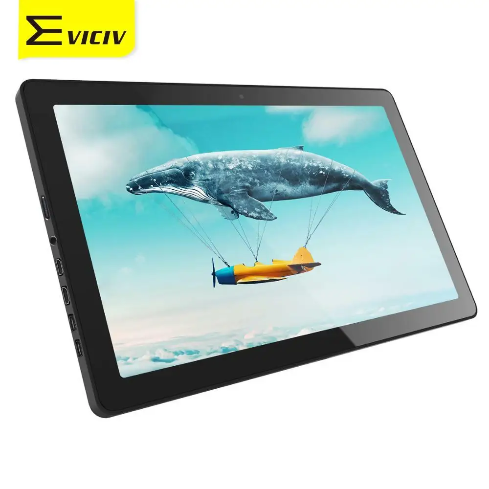 Eviciv портативный игровой монитор 1366x768 LCD IPS второй экран USB Type C HDMI Двойной дисплей