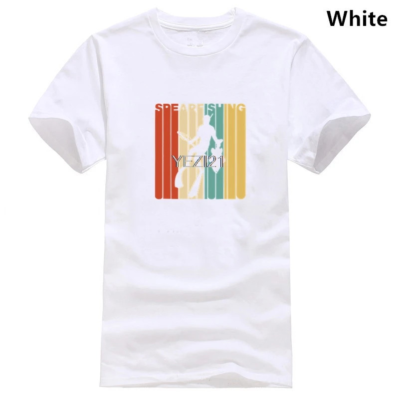 Винтажный стиль футболка Подводная охота Мужская Спортивная футболка| |