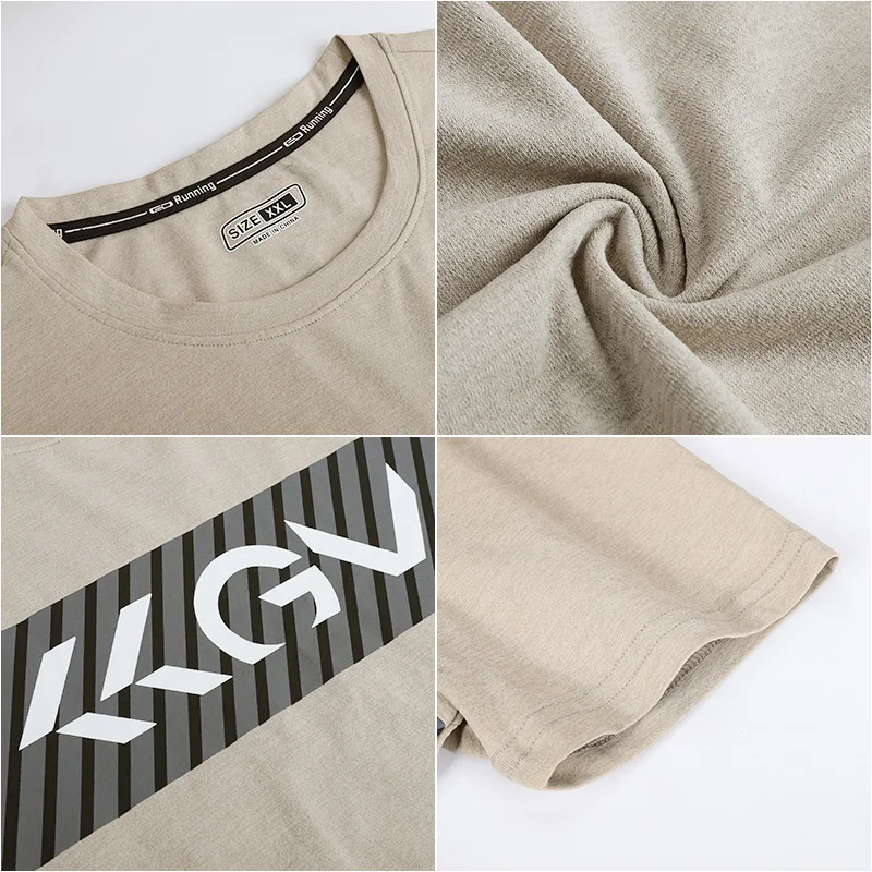 

Men Summer Running T-Shirts, Quick Dry loose Sport T-Shirts, Fitness Gym Running Shirts, Soccer Shirts Men's Jersey Sportswear