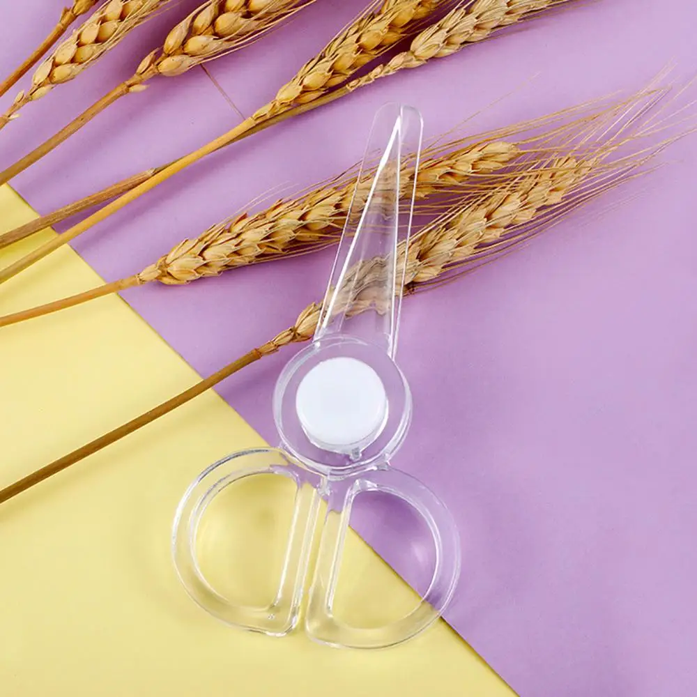 2 шт./компл. прозрачные акриловые художественные ножницы резак для бумаги