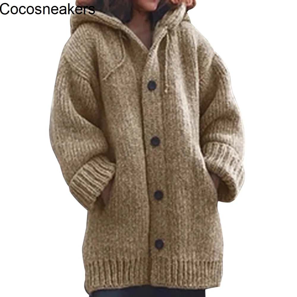 

Womens Sweaters Casual Winter Fashionable Hooded Sweaters