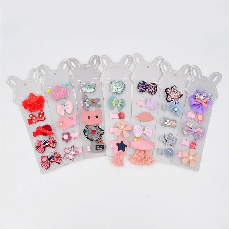 Детские заколки для волос 5 шт./компл. | Детская одежда и обувь