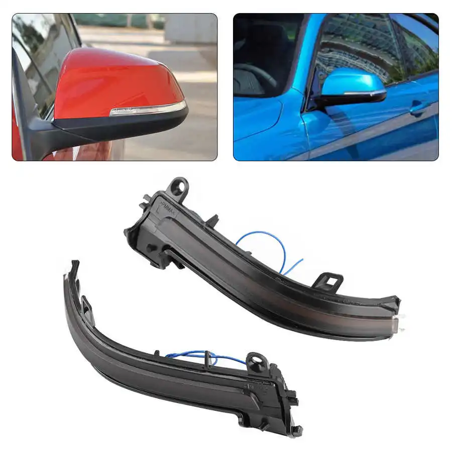 

Multifunctional Dynamic Flowing Turn Signal Lights Side Mirror Blinker Lamp Fit for BMW F20 F21 F31 F34 E84