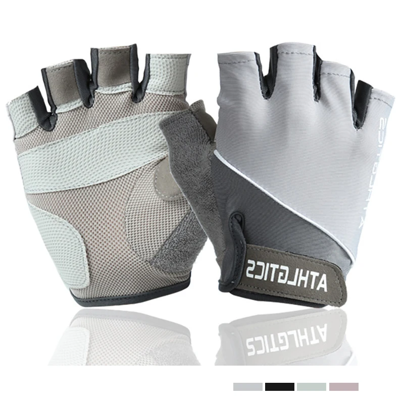 

Gym Gloves Half Finger Cycling Gloves Anti-slip Bicycle Riding Glove For Fitness Fingerless Shock Proof MTB Road Mountain Bike