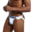 Нижнее белье JOCKAMIL из хлопка для геев, сексуальные трусики-стринги, белые бикини, мужские Трусы-стринги для пар