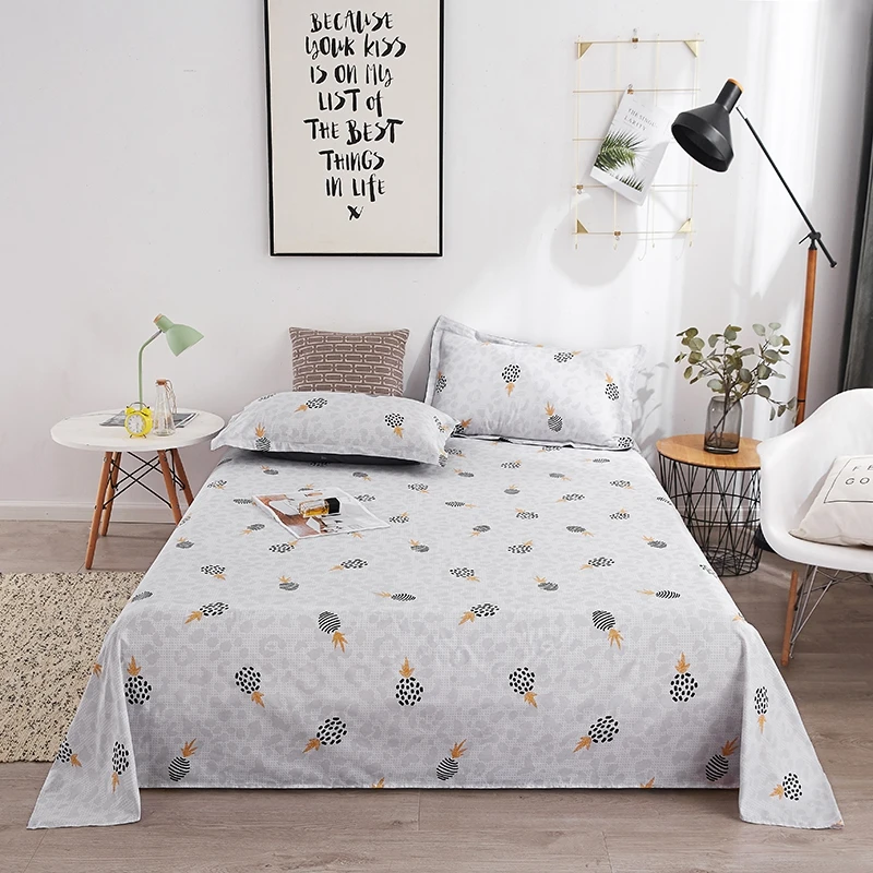 

Bed Linen, Home Textiles, High-quality Cotton Printed Sheets, Bedding (extra Large)