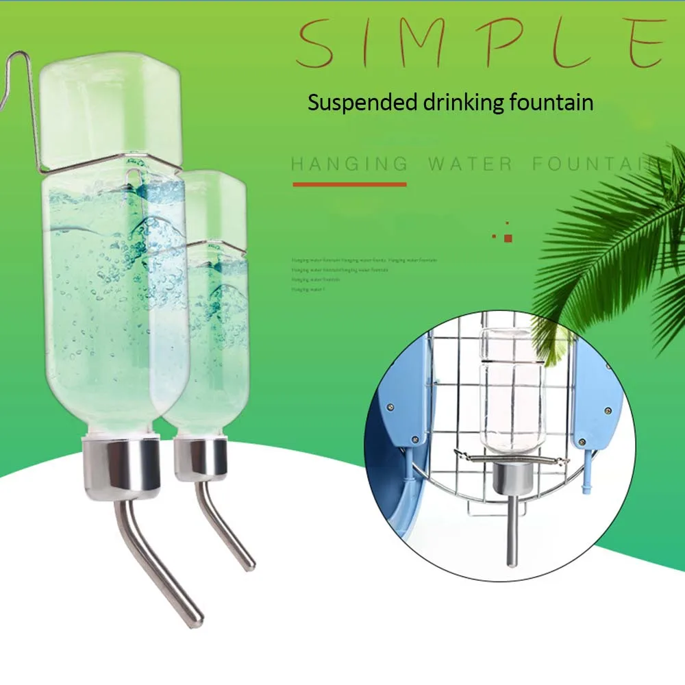 Новый питатель для кошек и домашних животных диспенсер воды подвешивание собака