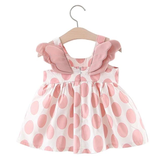 Летнее платье для девочек с рисунком шапки лимоновое мультяшное на день рождения