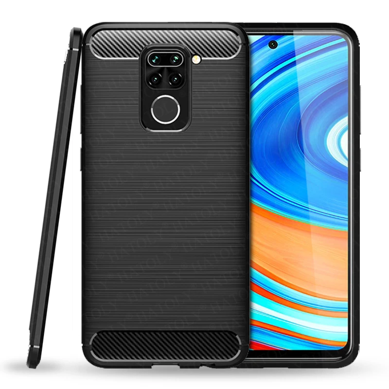 Для Xiaomi Redmi Note 8 Pro 8T чехол для 9S 9 10X Мягкий силиконовый из углеродного волокна ТПУ