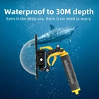 TELESIN 6 ''купольный порт 30 м водонепроницаемый чехол для GoPro Hero 5 6 7 Black Hero 8 купольная крышка для триггера аксессуары для объектива