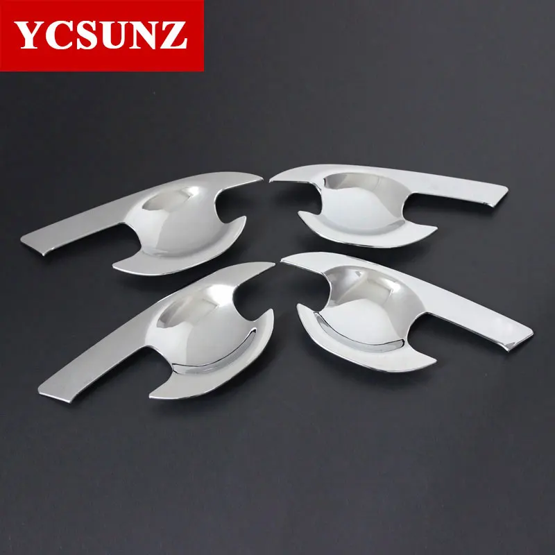 Автомобильные аксессуары ABS Хромированная дверная ручка внутренняя отделка для