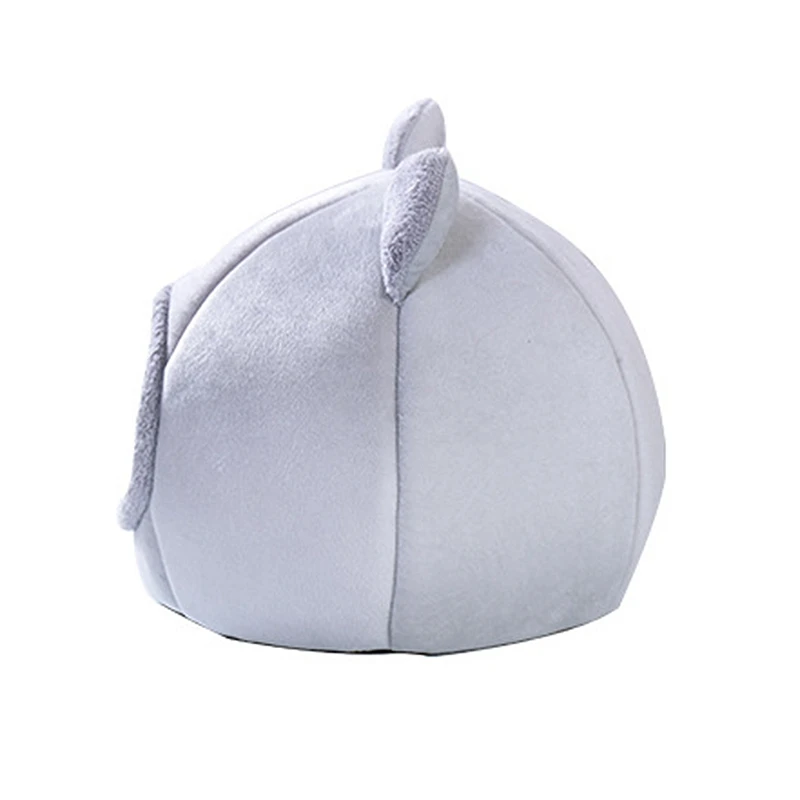 Питомник Для собак в форме кошки домик для дышащая кровать питомцев щенков котят