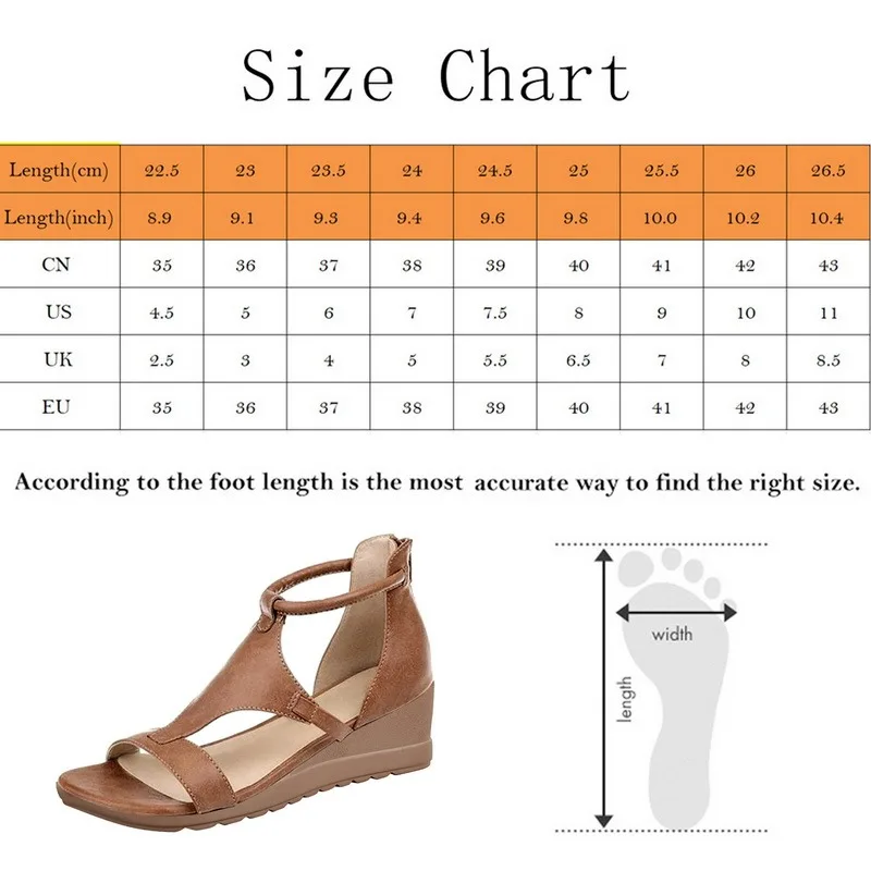 

Women Leather Sandals New Wedges Shoes Summer Casual Beach Shoes Rome Vintage slippers Ladies Gladiator Open Toe Platform 2021