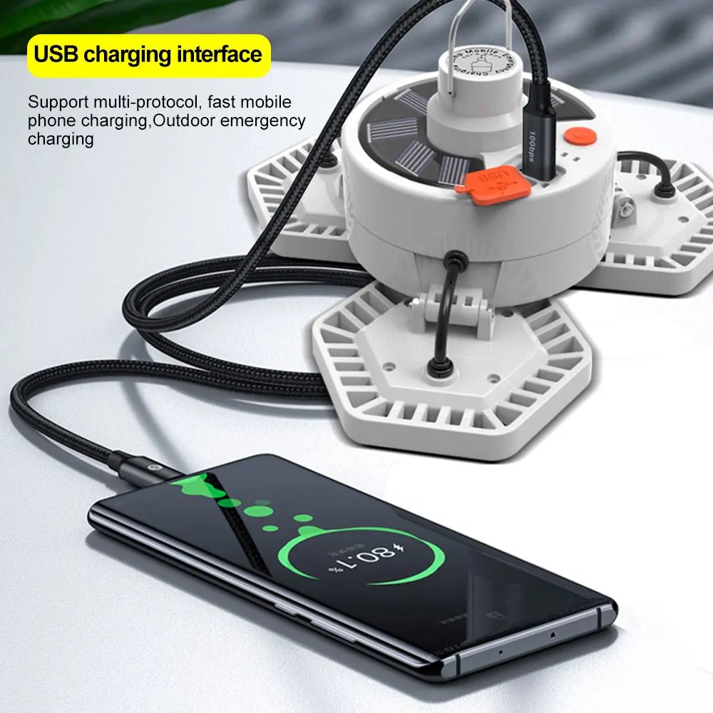 Портативный уличный фонарь с дистанционным управлением и 60/120 светодиодами