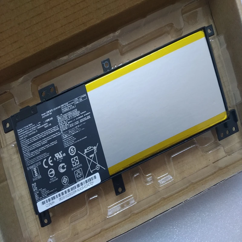 

Новый C21N1508 батарея ASUS X456 X456UA X456UB X456UF X456UJ X456UR X456UV X456UF 0B200-0174000 оригинальный ноутбук батарея 38Wh 7,6 V