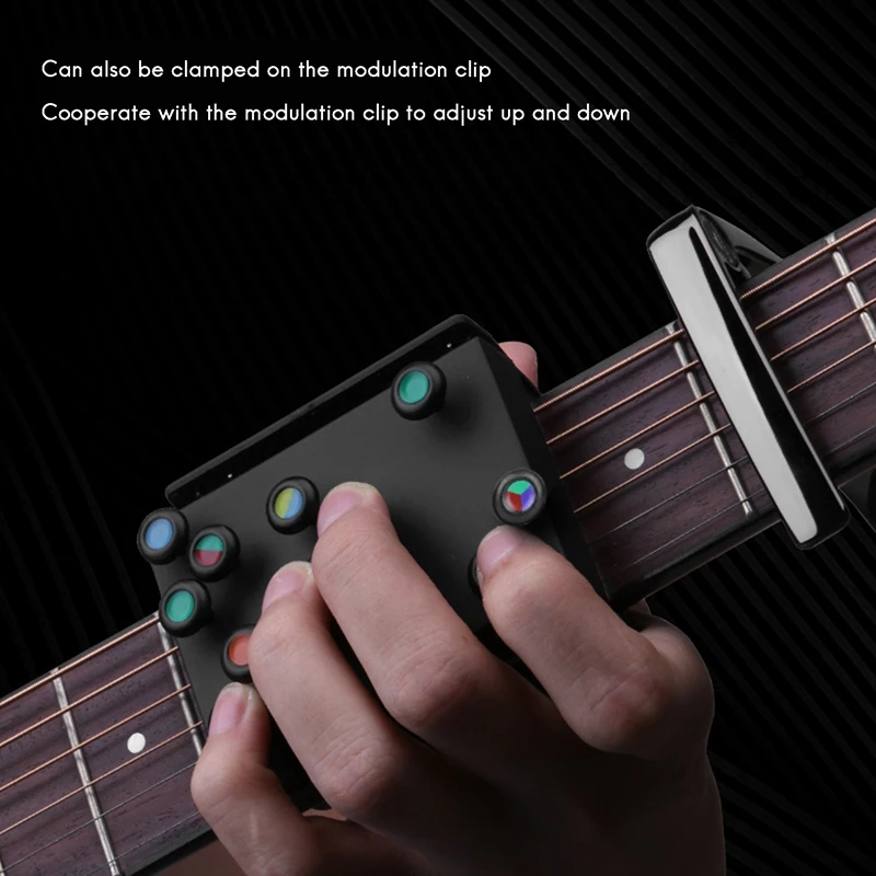 

Guitar Chord Assist Guitar Chord Assist for Beginners Guitar Chord Trainer with 11 Buttons