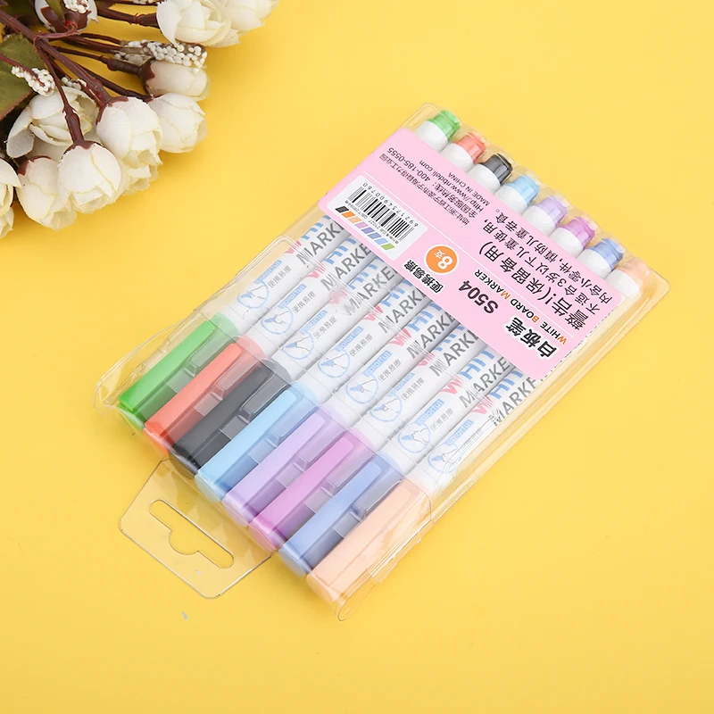 Стираемые маркеры на водной основе для белой доски офиса встреч творчества 8