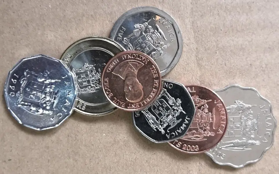 7 шт. в комплекте ямайская 100% оригинальная памятная монета коллекция|Значки| |