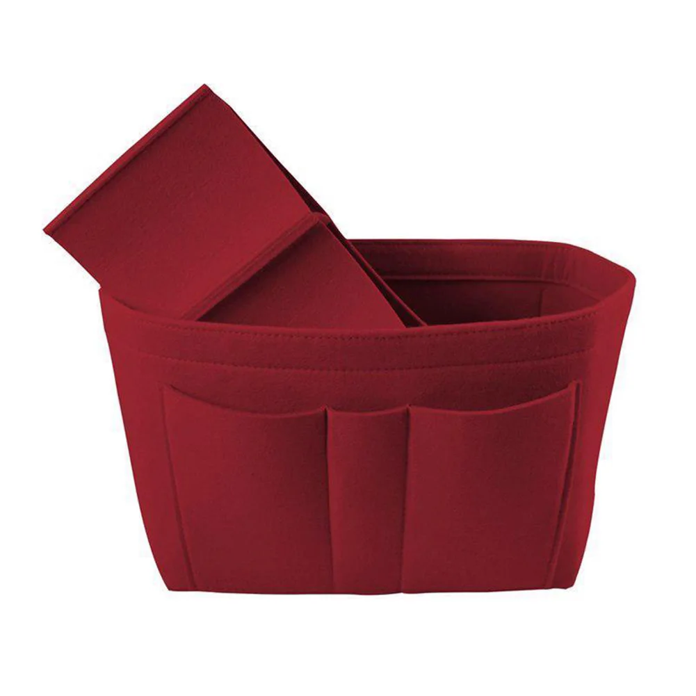 Косметичка для макияжа Защитная большая емкость путешествий Войлок