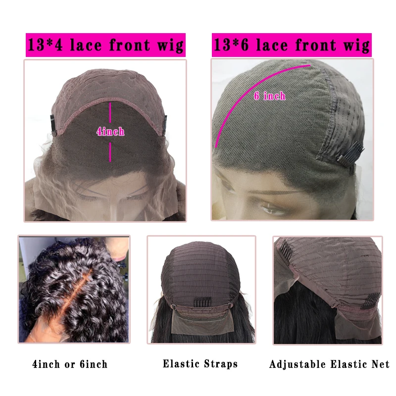 Монгольские волнистые человеческие волосы парики 13 х4 парик на сетке спереди