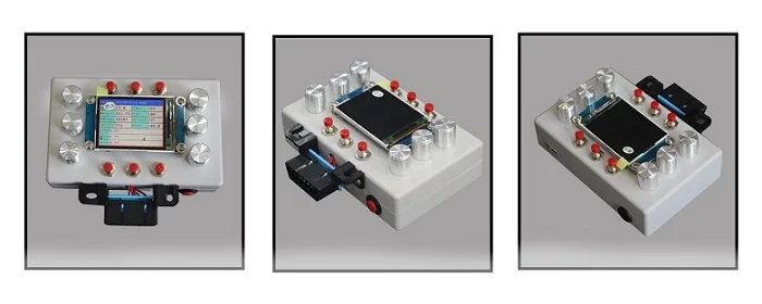 ELM327 OBD инструмент разработки, автомобильный ECU симулятор, поддержка J1850, 2,2 дюймовый ЖК-экран