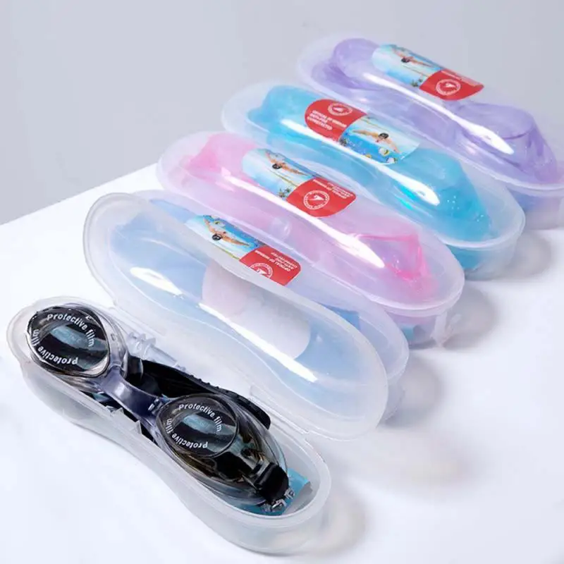 

Waterproof Swimming Goggles For Men And Women Flat Light Swim Goggles Adjustable Multi-color Sunglasses Swim Accessories