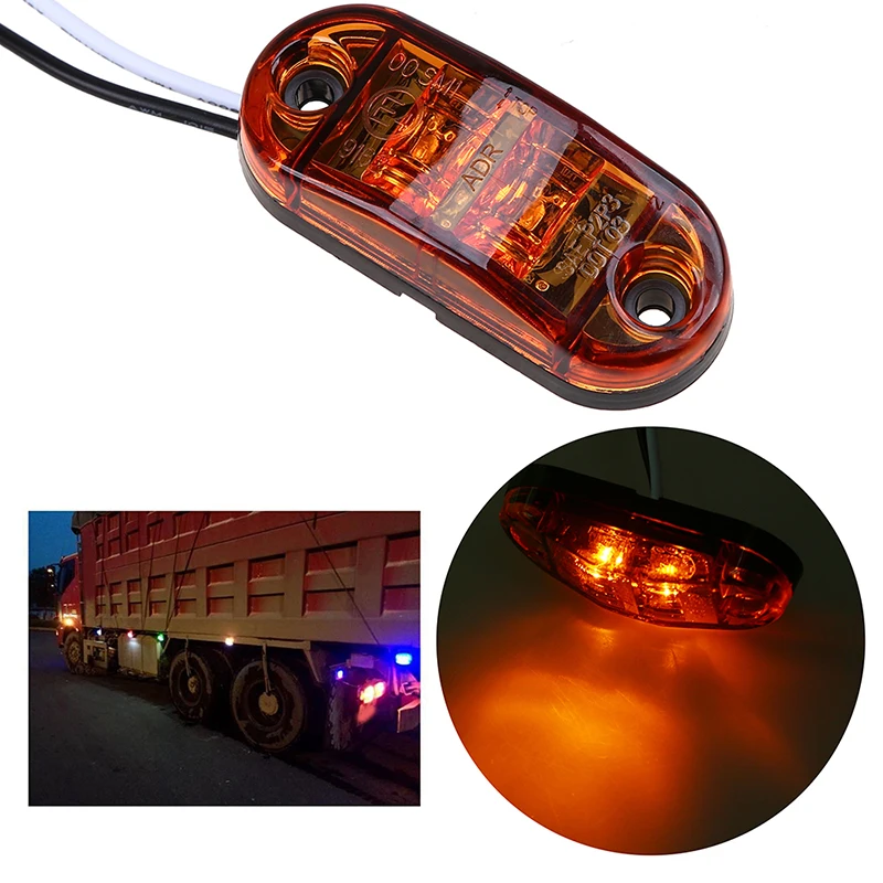 Боковая лампа POSSBAY 10x для автомобиля грузовика светодиодный габаритных лампы 12 В