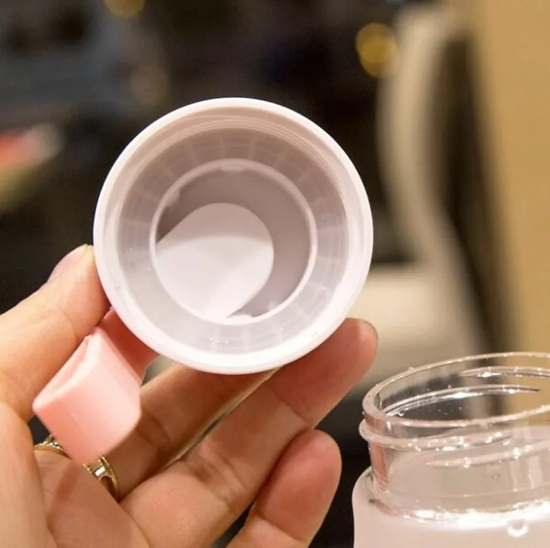 560 мл мультяшная пластиковая бутылка для воды Портативные велосипедные дорожные