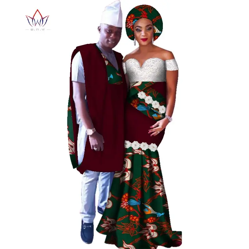 Новые африканские длинные платья с аппликацией для женщин богатые мужские