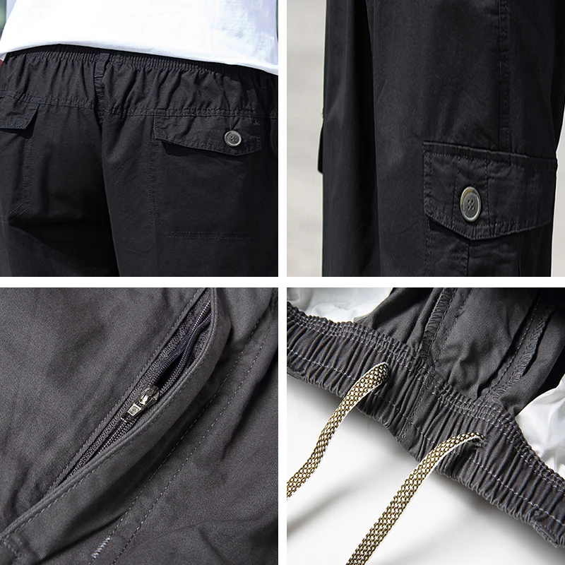 

Men's Pants Casual Cargo Pants 2021 New Trousers for Men Sweatpants Fashion Overalls for Men Streetwear Joggers Men Baggy Pants