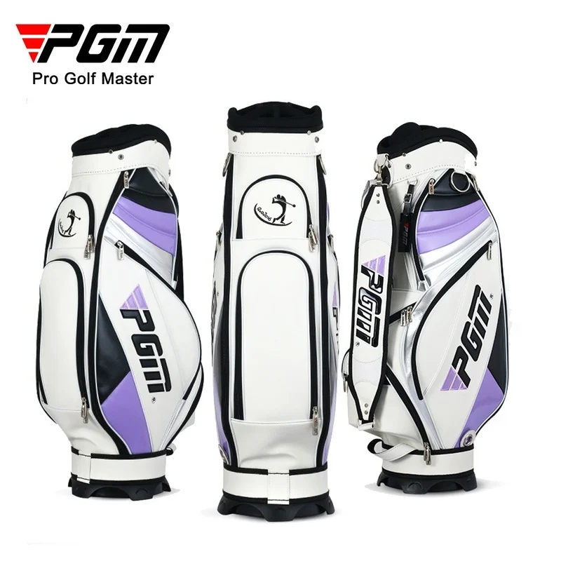 PGM Golf Standard Bag Fashion Lady Golf Bag Multi-function Environmental PU Large Capacity Package Next Game Golf club