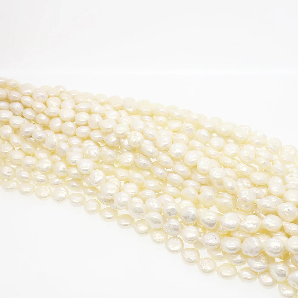 Натуральный пресноводный жемчуг Гламурные женские бусы ювелирные изделия и