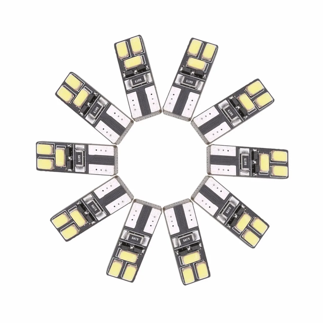

Factory Direct Sale Automobile LED Lamp 5630 6smd T10 12V Double Side Width Lamp Reading Lamp Car Accessories Led Lights for Car