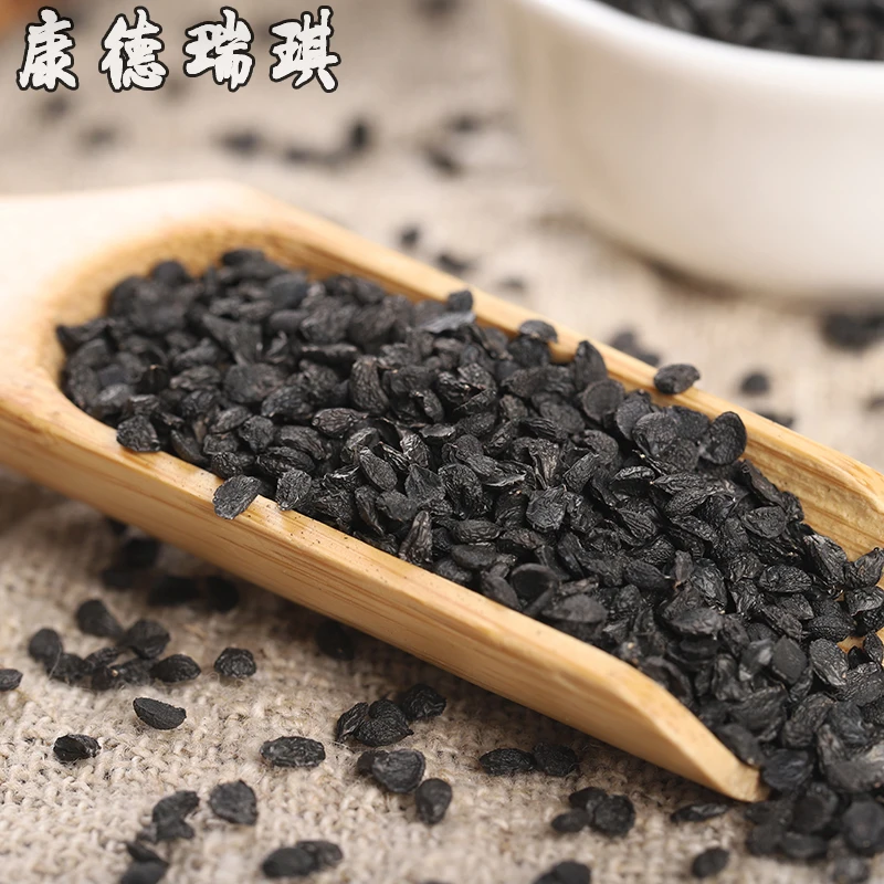 Semen chino de puerro, Semen de cebolla de Tuber, Semen Allii Tuberosi, Jiu Cai Zi-3