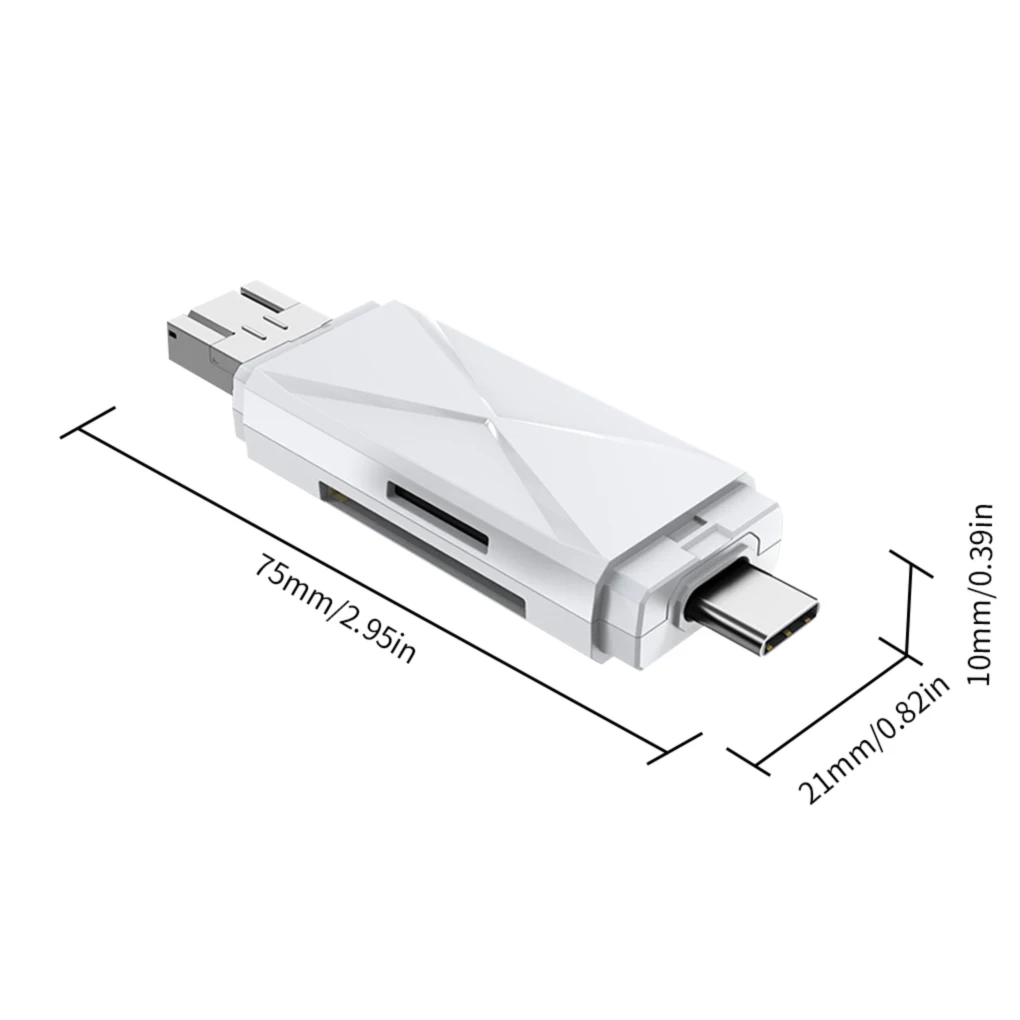 Телефон SD Card Reader USB 2 0 быстрая передача данных Тип c адаптер для чтения карт OTG