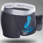 Трусы-боксеры мужские, с отделением для мошонки, боксерские, Модальные г.