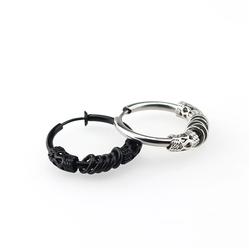 Винтажные серьги этнические аниме с мотивами серьги-кольца сделай сам из