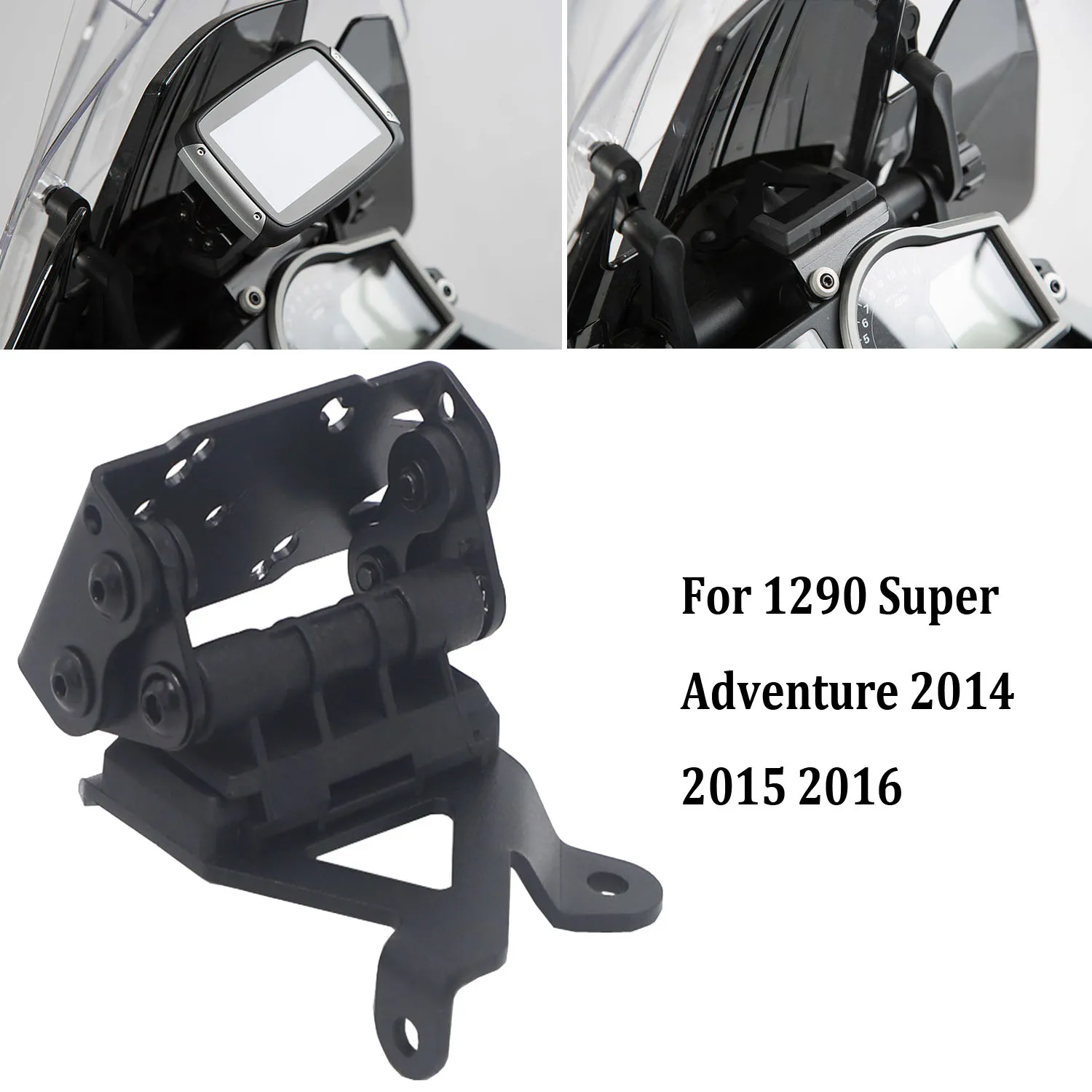

NEW Motorcycle SMART PHONE Navigation GPS Plate Bracket Adapt Holder Kit For 1290 Super Adventure 2014 2015 2016
