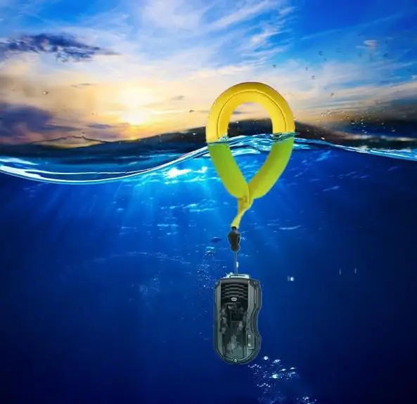 Водонепроницаемый водонепроницаемый ремешок для камеры с защитой от потери