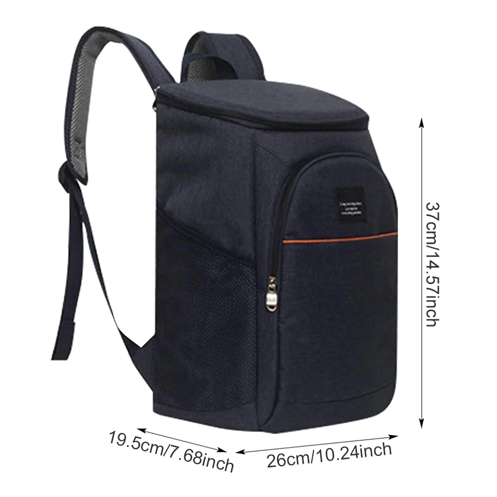 cooler backpack waterproof thermal large insulated bag picnic cooler oxford fabric backpack refrigerator bag food container free global shipping