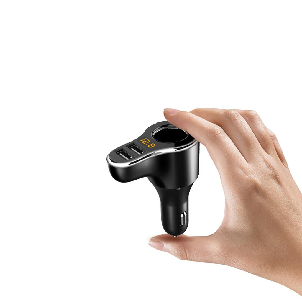 Bluetooth автомобильный fm передатчик беспроводной радио адаптер USB зарядное