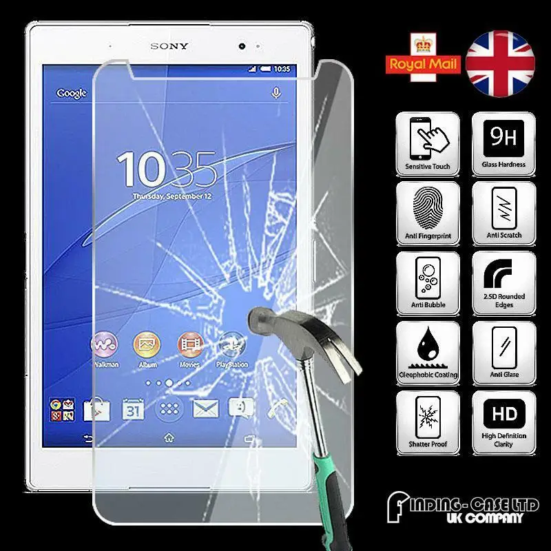 

Tempered Glass Screen Protector Cover For Sony Xperia Z3 Tablet Compact 8.0"